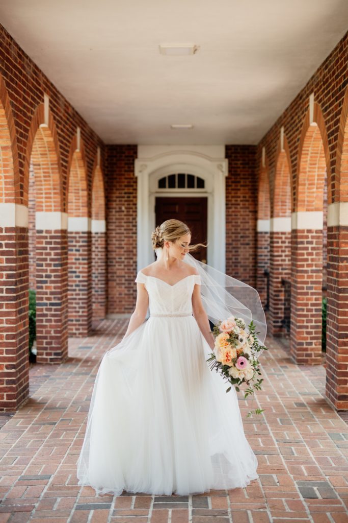 Stems Atlanta floral & event design, The Brickyard in Marietta Square, beautiful summer wedding